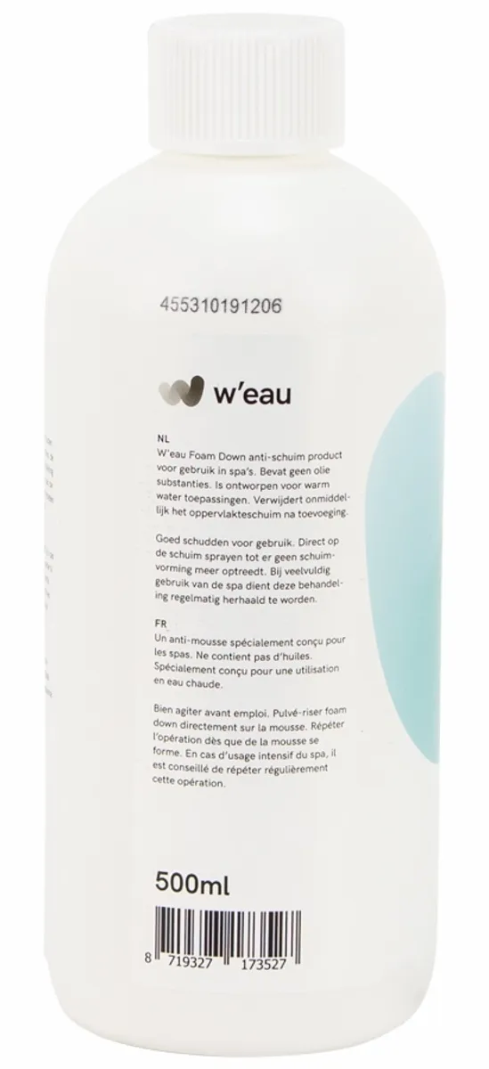 W'eau Foam Down ontschuimingsmiddel - 500 ml
