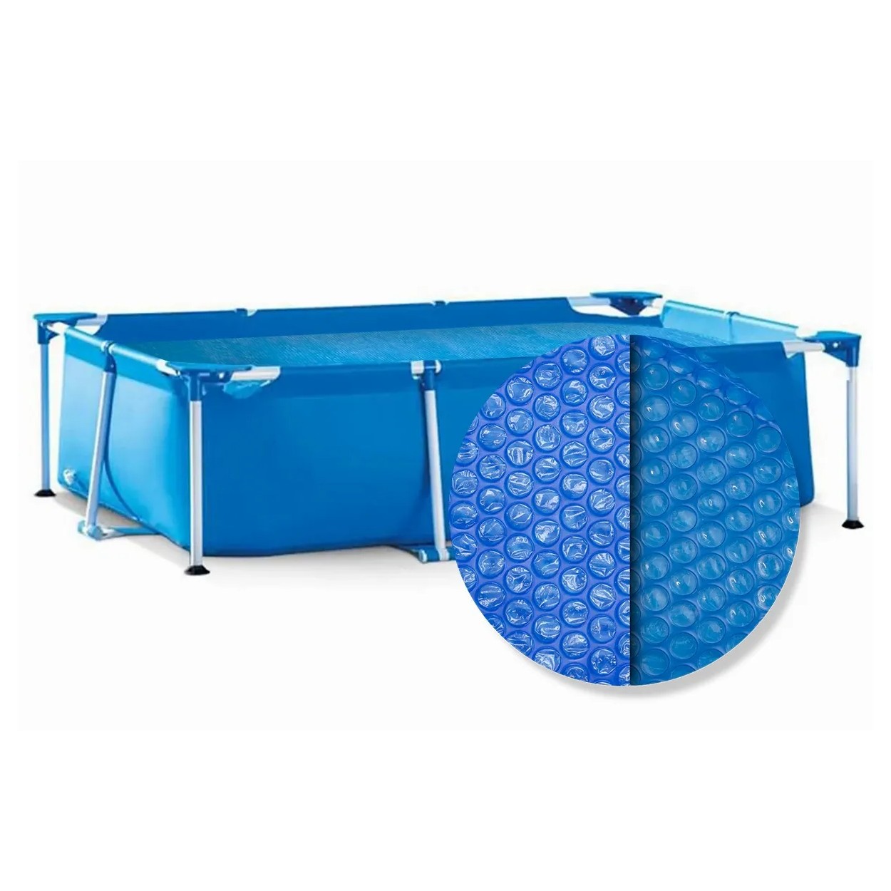 Intex Solar Cover - Rechthoekig Frame - 732 x 366 cm (zeilmaat 716 x 346)