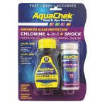 AquaChek 4 in 1 teststrips + Shock