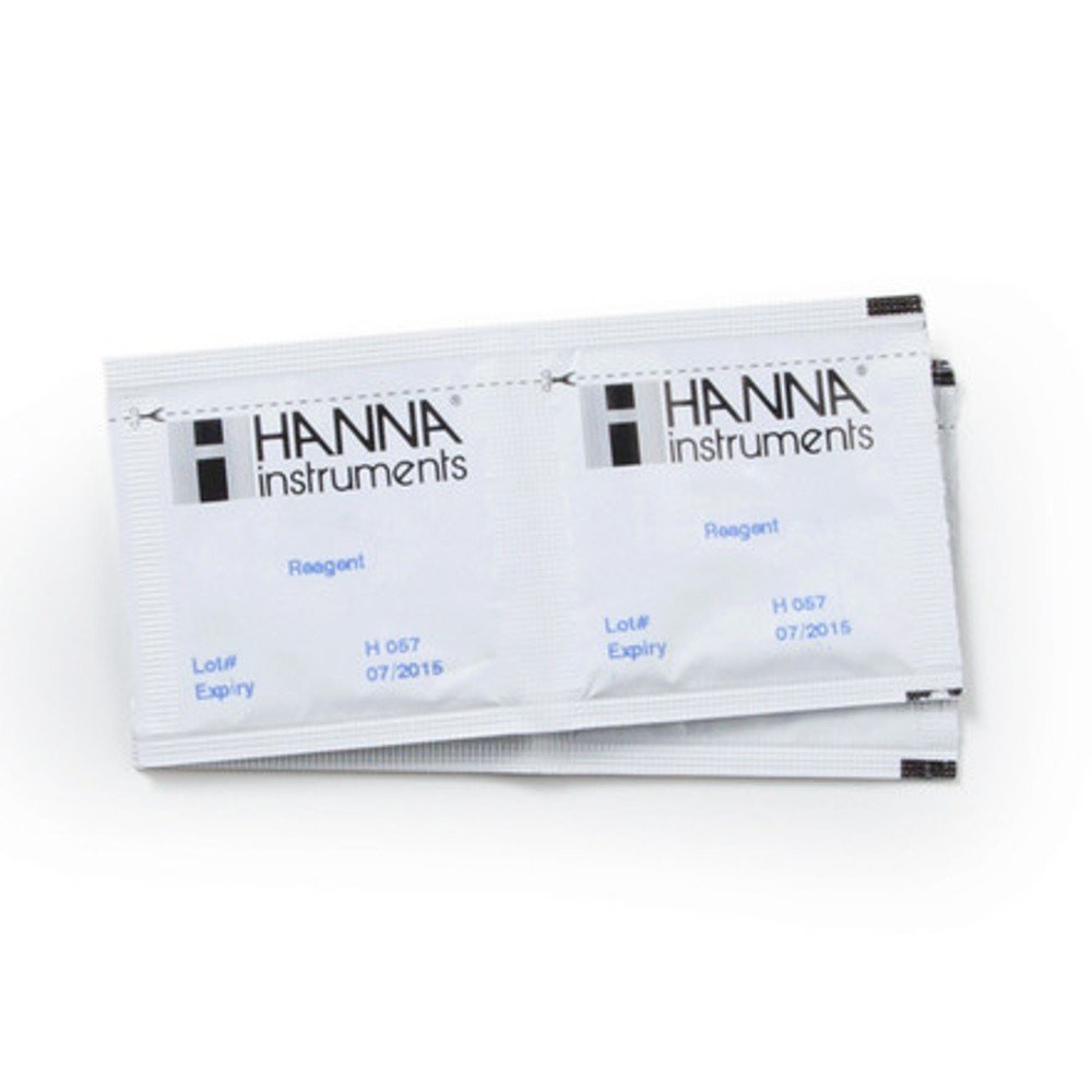 Reagentia voor vrij chloor LR, 0,00 tot 5,00 mg/l, ±100 testen - HI93701-01