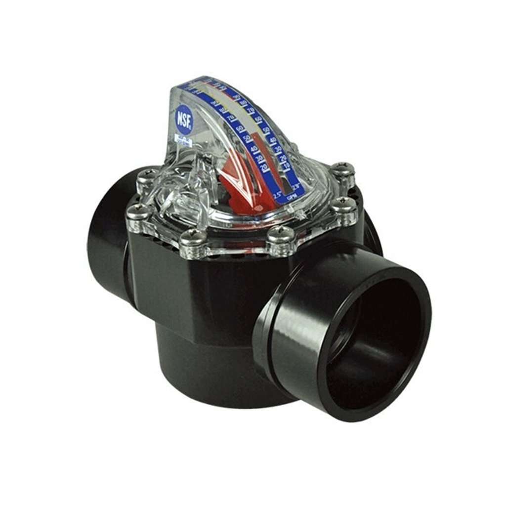 FlowVis debietmeter 50mm - Dryden Aqua