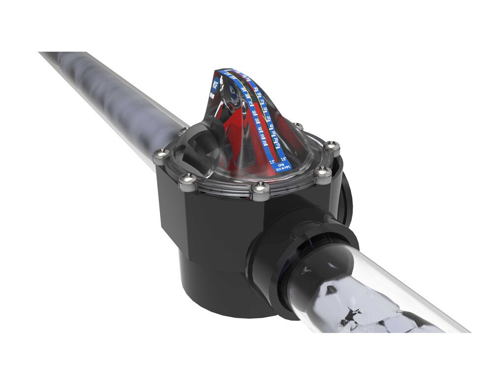 FlowVis debietmeter 50mm - Dryden Aqua