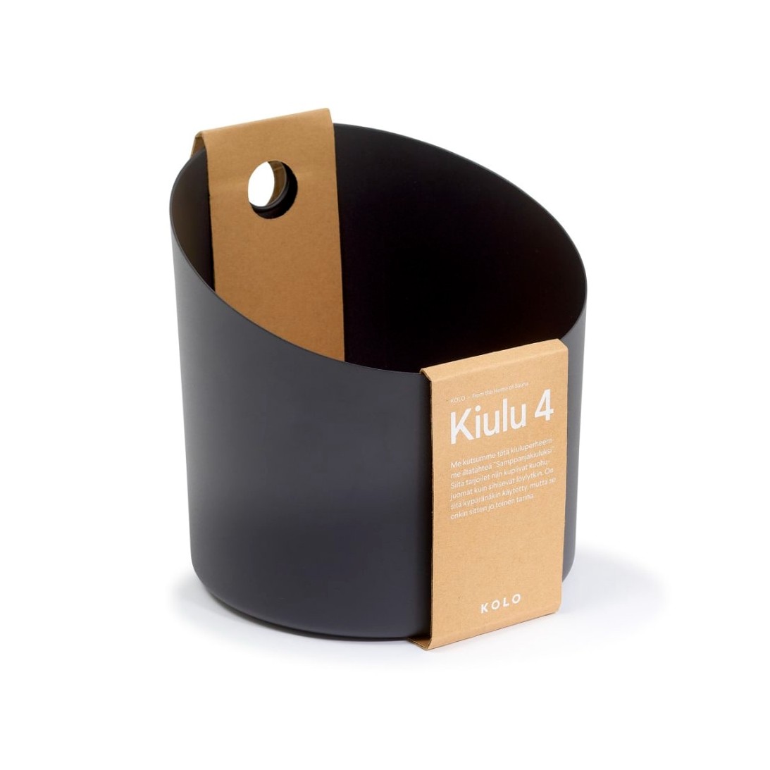 KOLO Sauna Emmer 4 - Zwart
