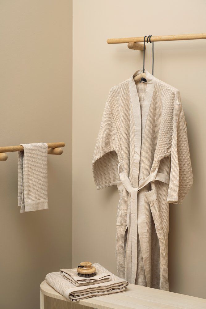 Rento Sauna Badjas Kenno Small/Medium - Beige