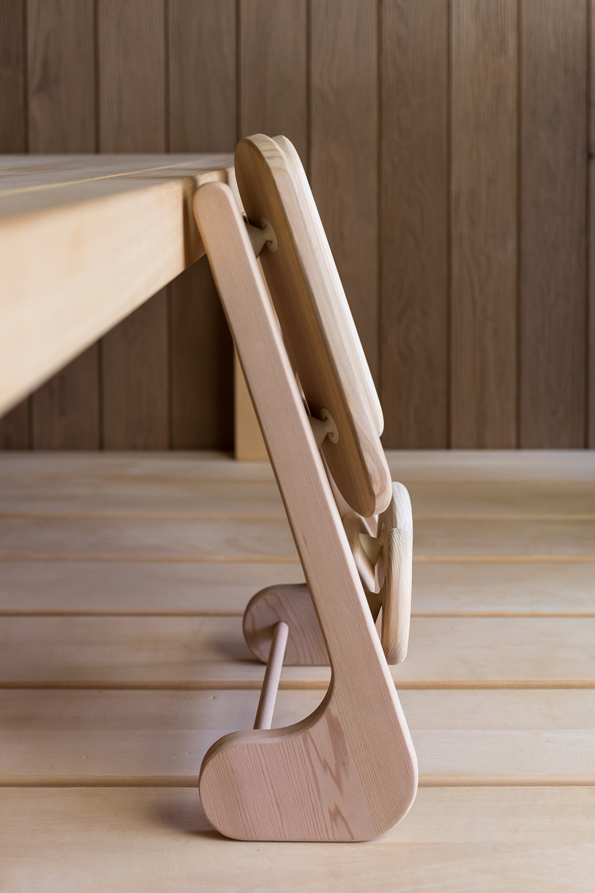 Ergonomische rugsteun voor sauna Red Cedar - Halu