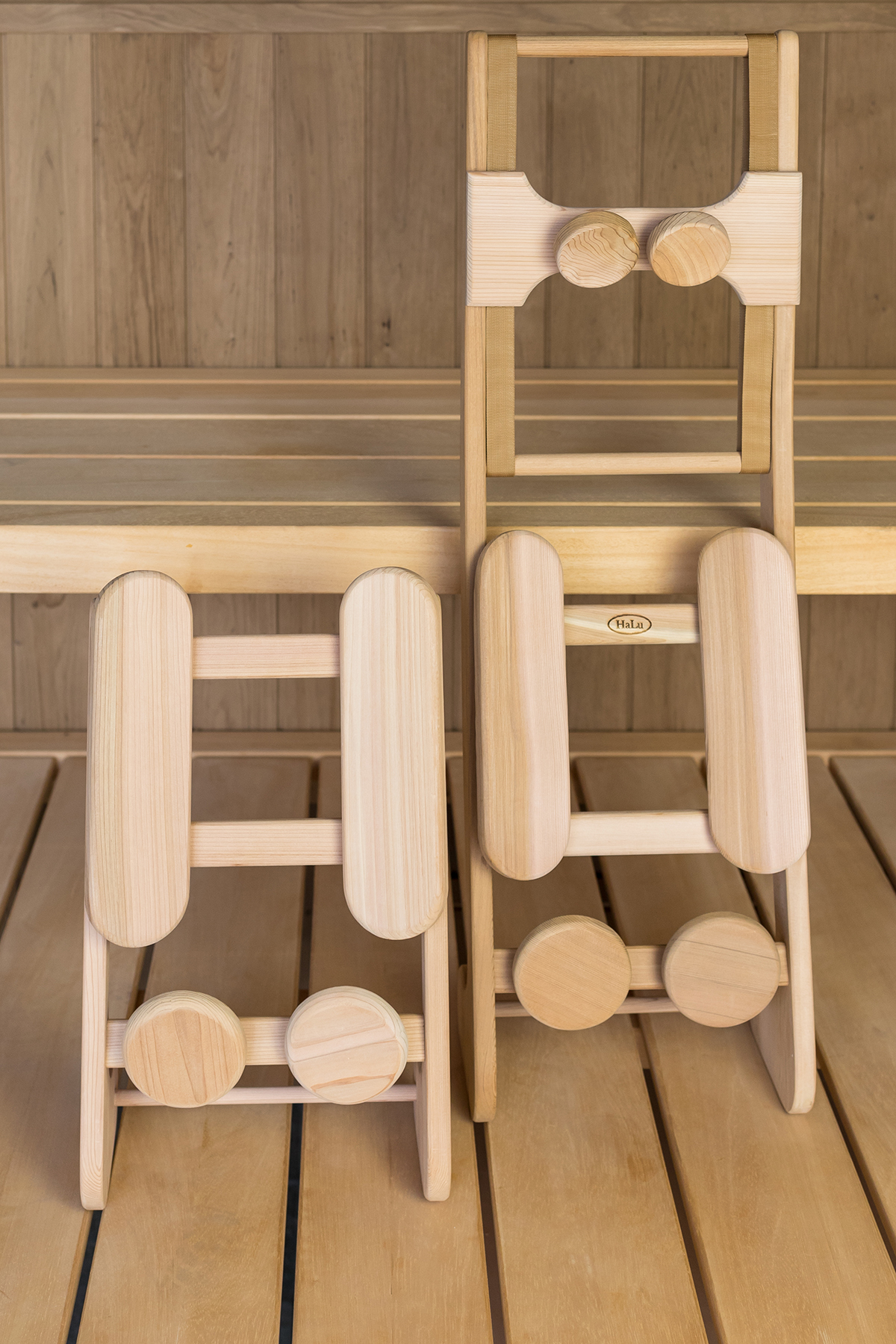 Ergonomische rugsteun voor sauna Red Cedar - Halu
