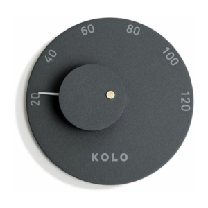 Kolo Sauna Thermometer - Zwart