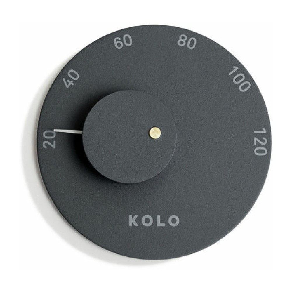 Kolo Sauna Thermometer - Zwart