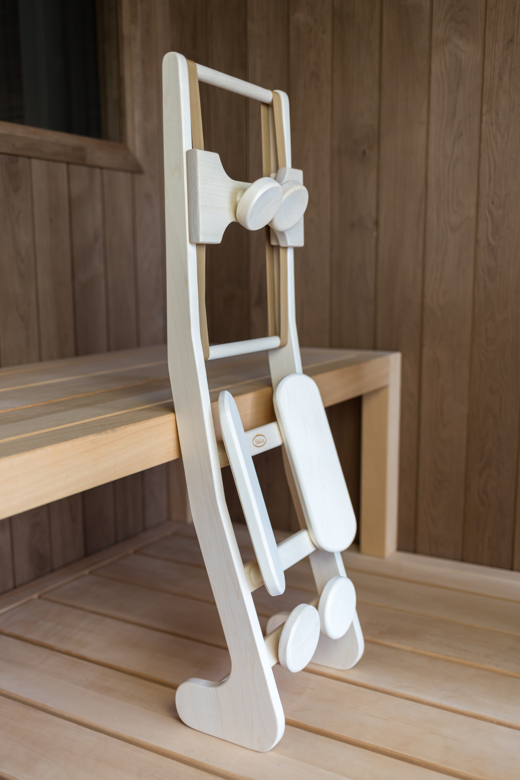 Ergonomische Hoge rugsteun voor sauna Aspen - Halu
