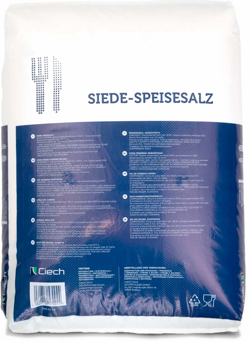 Zwembadzout - 25 Kg