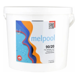 Kleine chloortabletten 20 grams 5 kg - Melpool