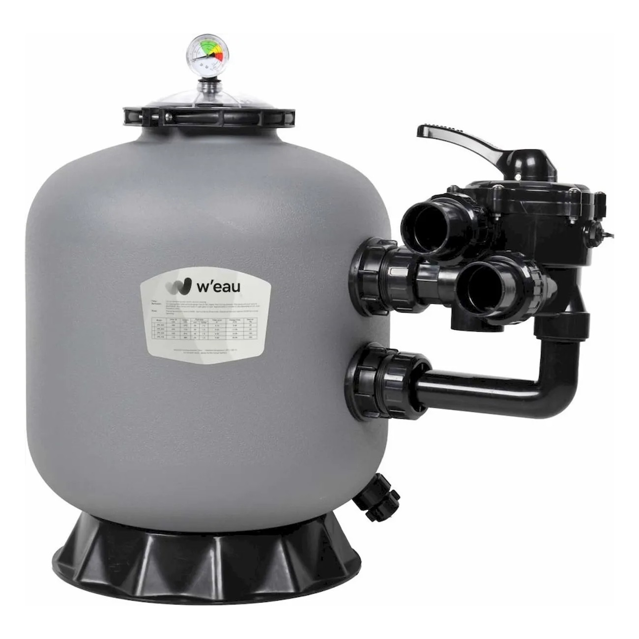 W'eau SPE-450 side mount zandfilter 8m³