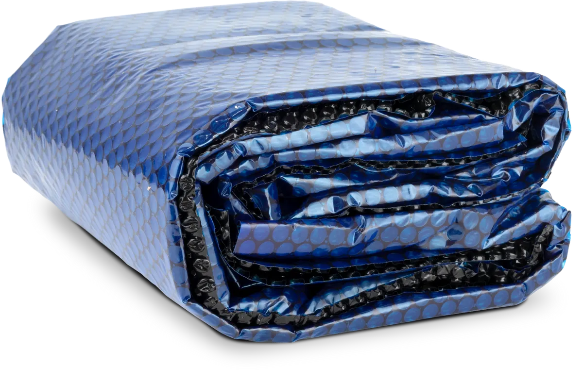 W'eau solar cover rechthoekig - 732 x 366 cm (zeilmaat 697 x 324) - Zwart/Blauw